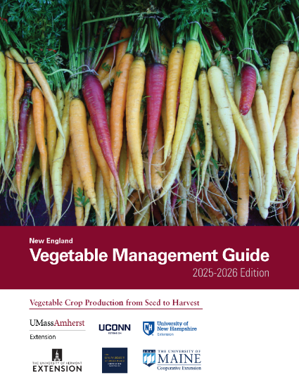 Picture of New England Vegetable Management Guide (2025-2026 Ed.) - Please click here for important shipping and handling details